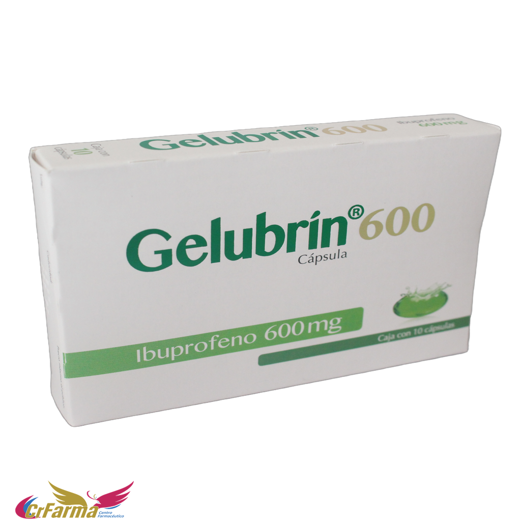 GELUBRIN 600 MG/ C10 CÁPSULAS
