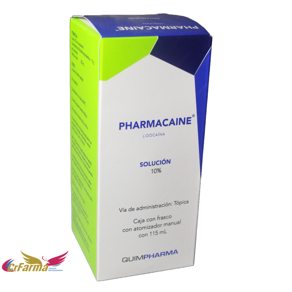 PHARMACAINE SOL 10% C/115 ML ATOMIZADOR TÓPICO