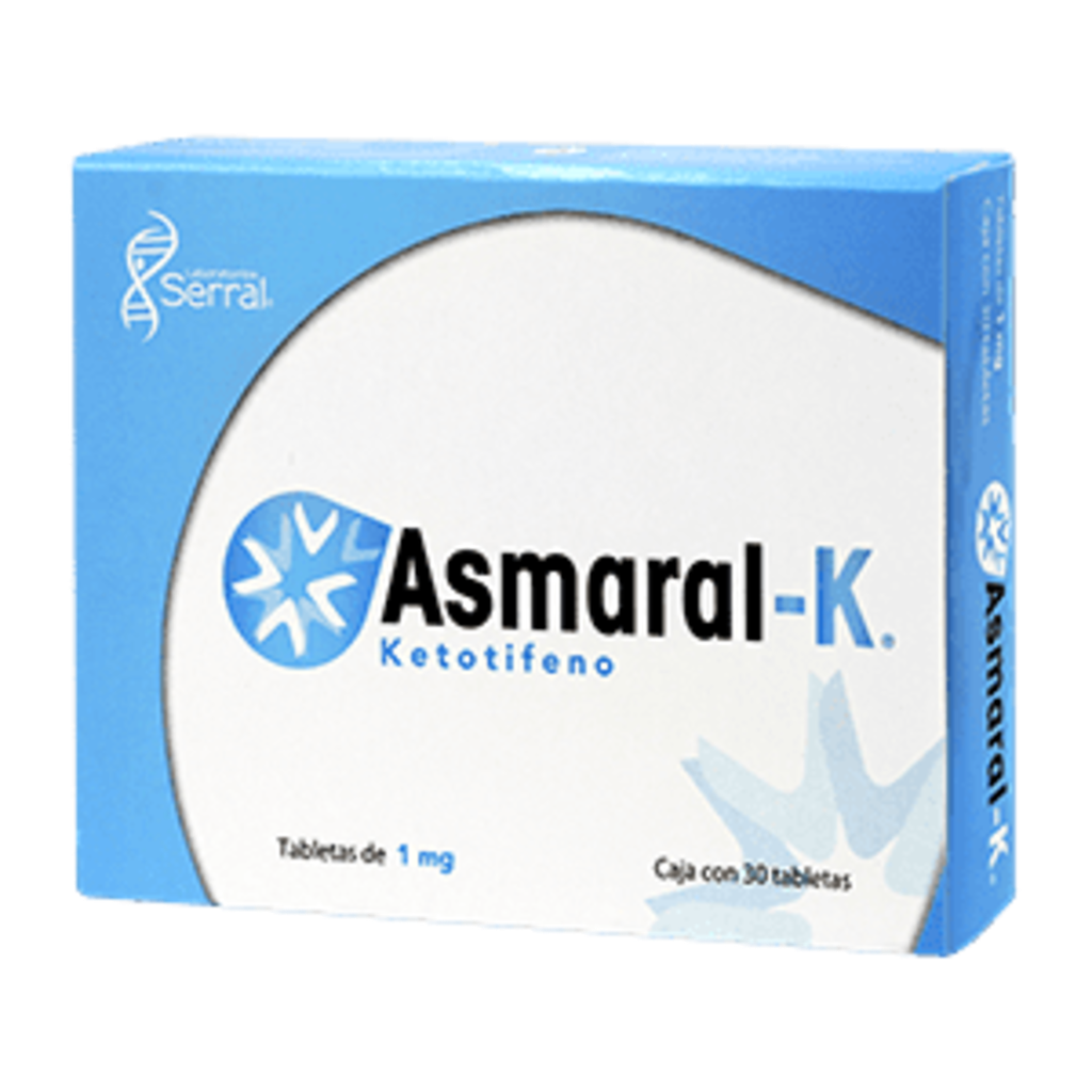 ASMARAL K 1 C/30 TABLETAS