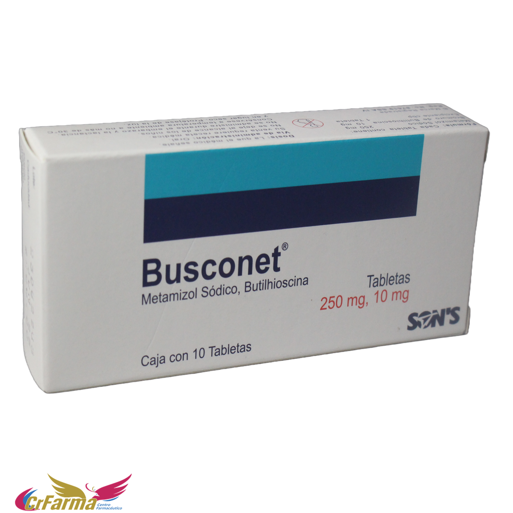 BUSCONET C/10 TABLETAS