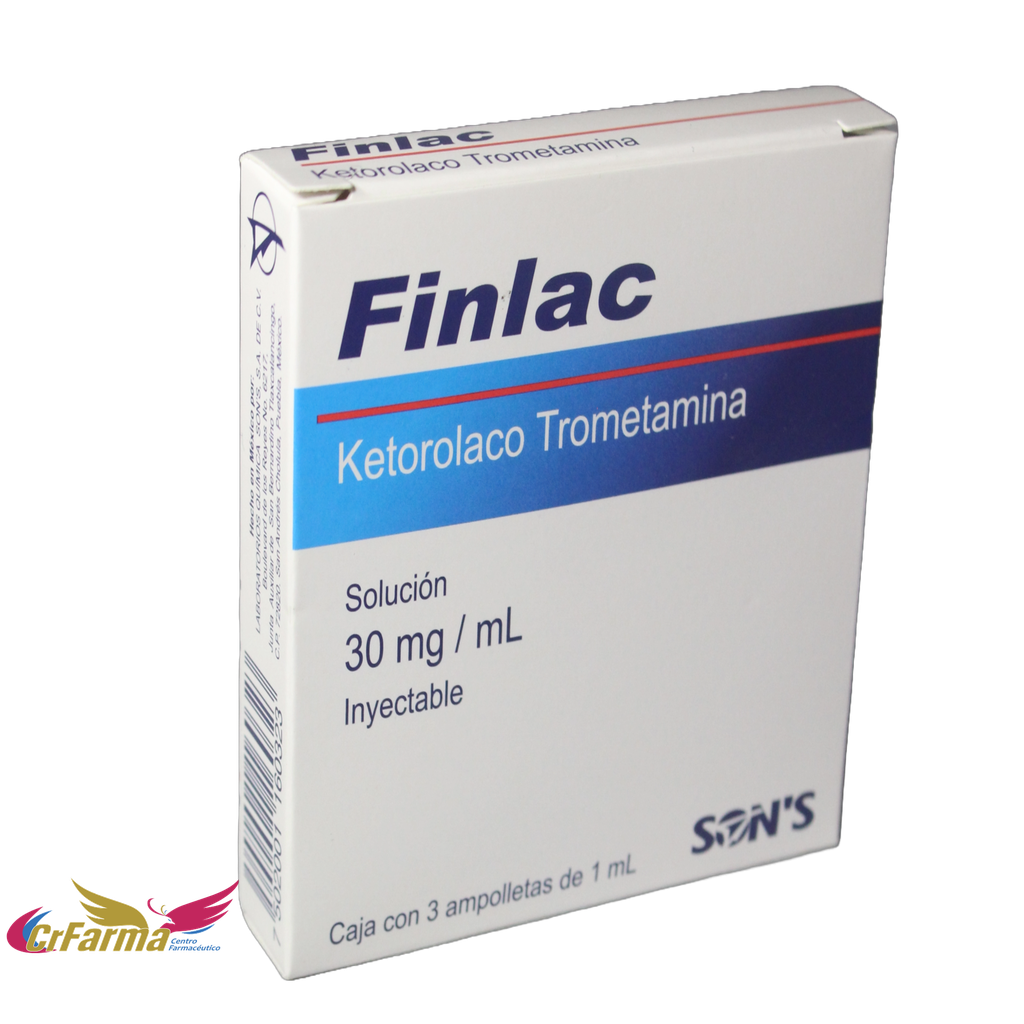 FINLAC SOLUCIÓN INY C/3 AMP