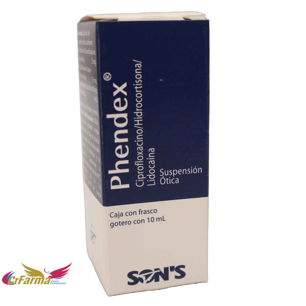 PHENDEX SUSPENSIÓN ÓTICA GOTAS 10 ML