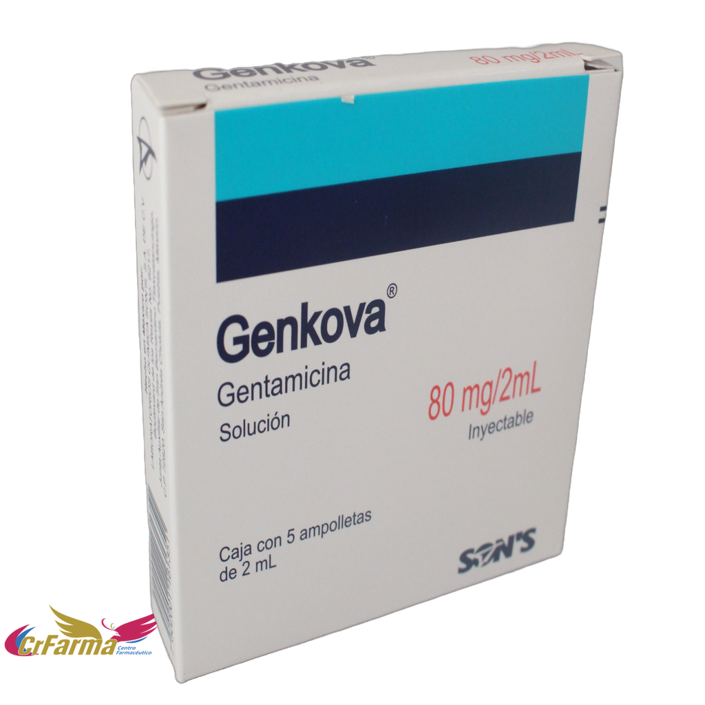 GENKOVA 80 MG/2 ML C/5 AMP