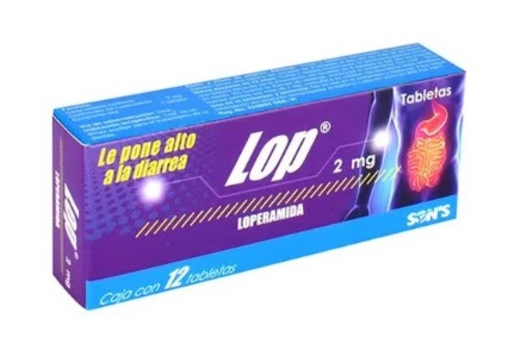 LOP C/12 TABLETAS