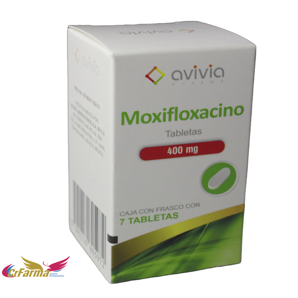 MOXIFLOXACINO C/7 TABLETAS