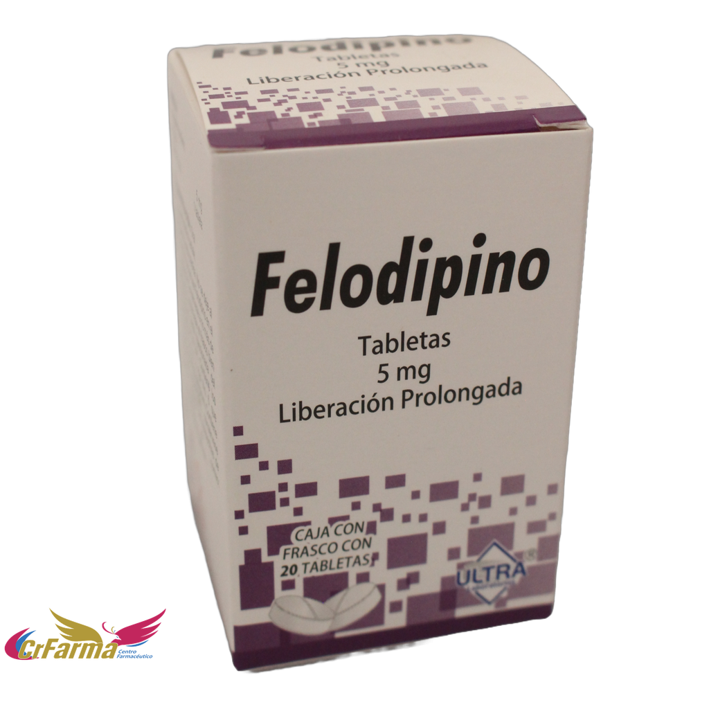 FELODIPINO C/20 TABLETAS ULTRA
