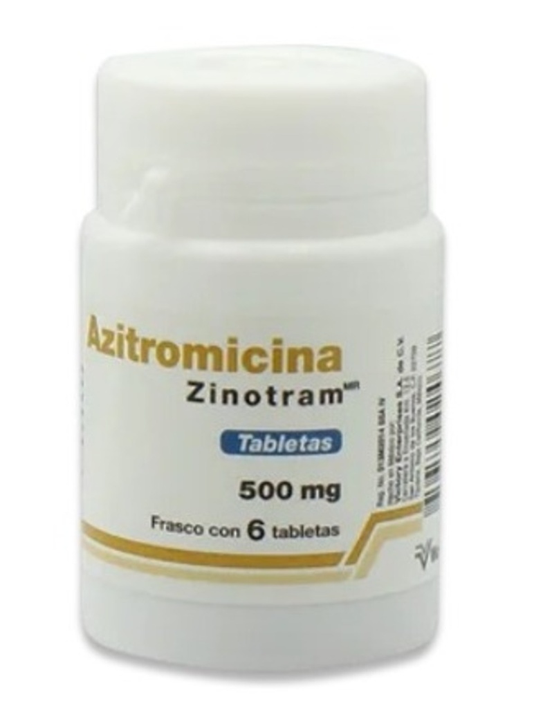 ZINOTRAM C/6 TABLETAS