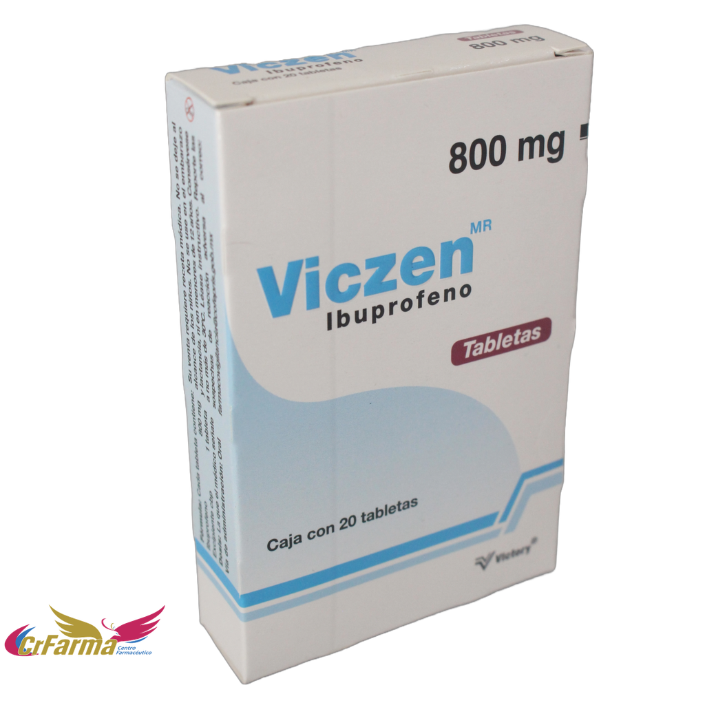 VICZEN 800 MG C/20 TABLETAS