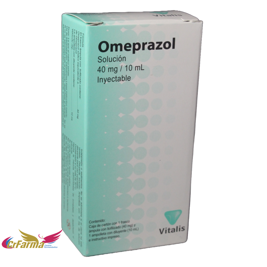 OMEPRAZOL SOL INY C/1 AMP (VITALIS)