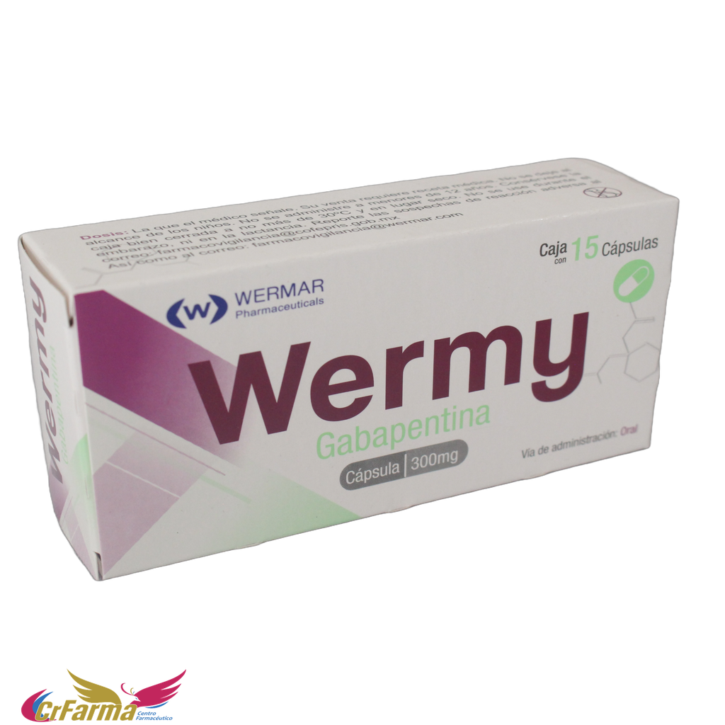WERMY 300 MG C/15 CÁPSULAS
