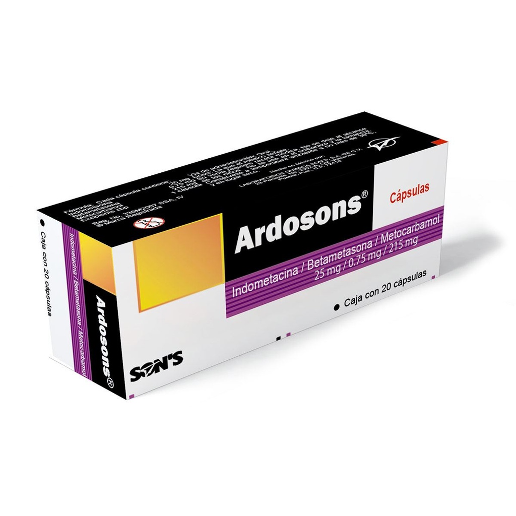 ARDOSONS CAPSULAS C/20