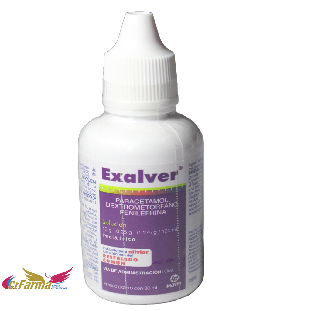 EXALVER PED GTS C/30ML (MORADO)RESF COMUN