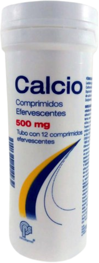 CALCIO EFERVESCENTE C/12 COMPRIMIDOS