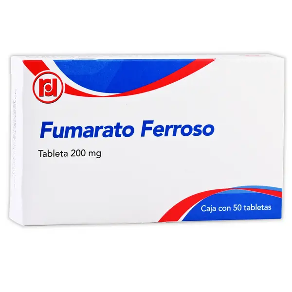 FUMARATO FERROSO TABS 200MG C/50