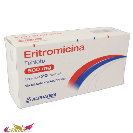 ERITROMICINA C/20 TABLETAS