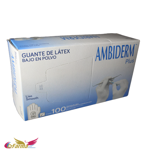 GUANTE NO ESTÉRIL GRANDE PLUS C/100*
