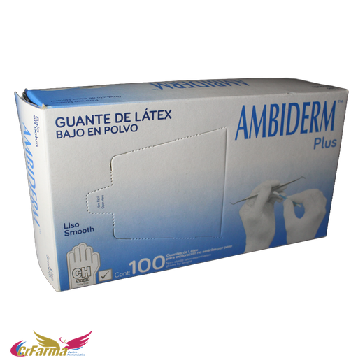 GUANTE NO ESTÉRIL PLUS CHICO C/100*
