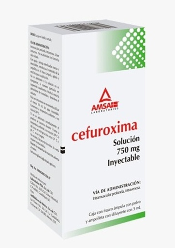 CEFUROXIMA SOL INY IM ó IV C/1 AMP