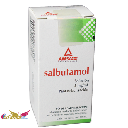 SALBUTAMOL SOLUCIÓN P/NEBULIZAR 10 ML