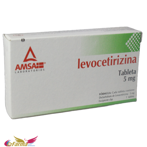 LEVOCETIRIZINA C/10 TABLETAS