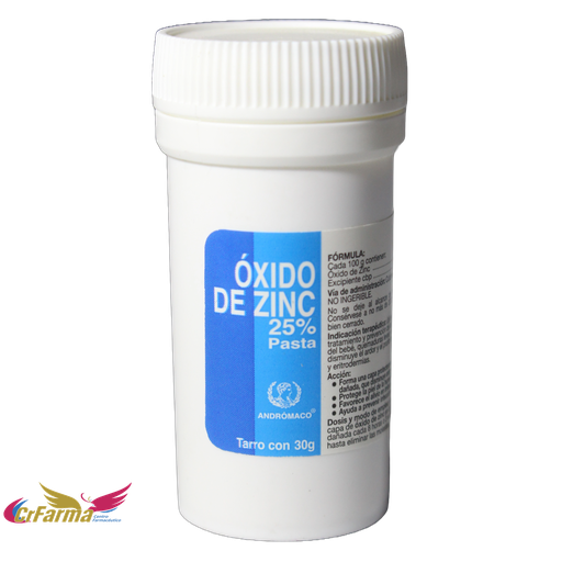 ÓXIDO DE ZINC PASTA TARRO C/30 GR