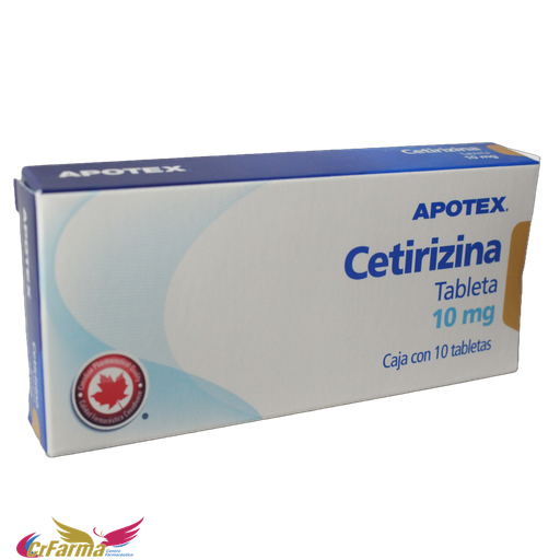 CETIRIZINA TABLETAS C/10