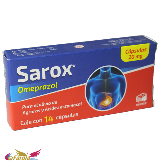 SAROX C/14 CÁPSULAS