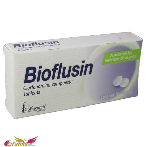 BIOFLUSIN C/10 TABLETAS
