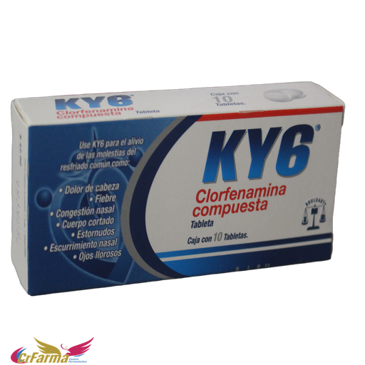 KY6 C/10 TABLETAS