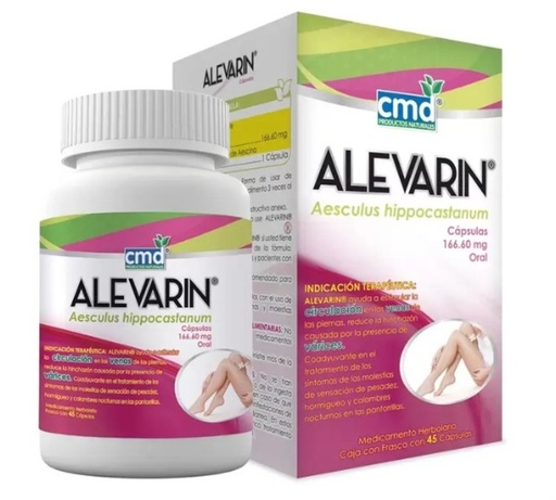 ALEVARIN C/45 CÁPSULAS