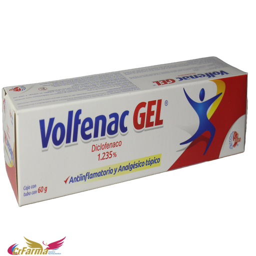 VOLFENAC GEL 1.235 TUBO C/60 GR