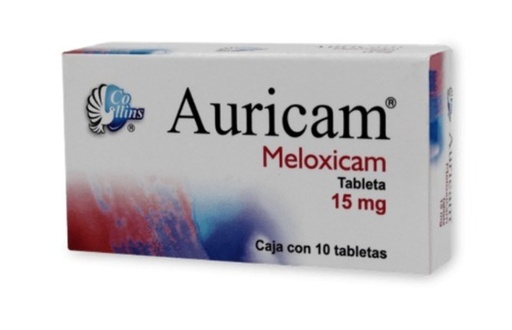 AURICAM 15 MG C/ 10 TABLETAS