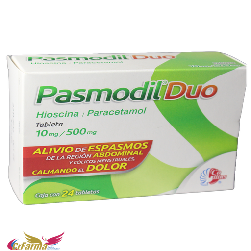 PASMODIL DUO C/24 TABLETAS
