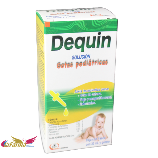 DEQUIN SOLUCIÓN GOTAS PEDIÁTRICAS C/30 ML