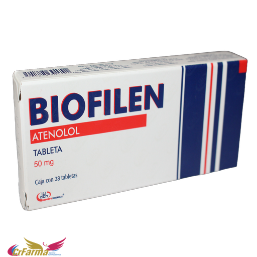 BIOFILEN 50 MG C/28 TABLETAS