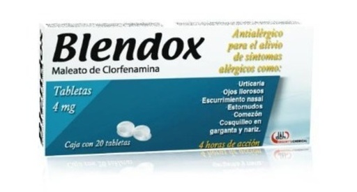 BLENDOX C/20 TABLETAS