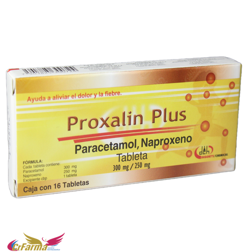 PROXALIN PLUS C/16 TABLETAS