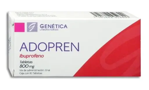ADOPREN 800 MG C/10 TABLETAS