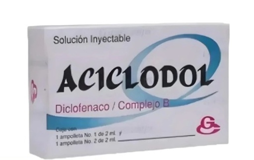 ACICLODOL SOLUCIÓN INYECTABLE C/1 AMP