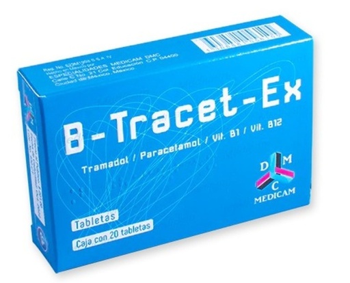 B-TRACET-EX TABLETAS C/20