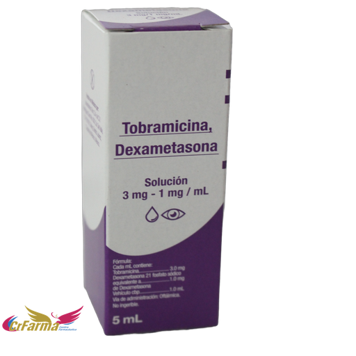TOBRAMICINA/DEXAMETASONA OFTÁLMICA C/5 ML