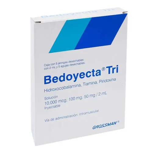 BEDOYECTA SOLUCIÓN INYECTABLE C/5 JERINGAS
