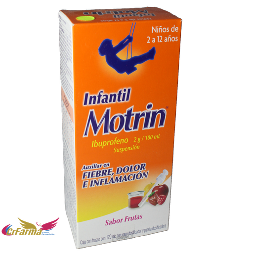 MOTRIN INFANTIL SUSPENSIÓN C/120 ML