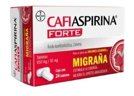 CAFIASPIRINA FORTE C/24 TABLETAS