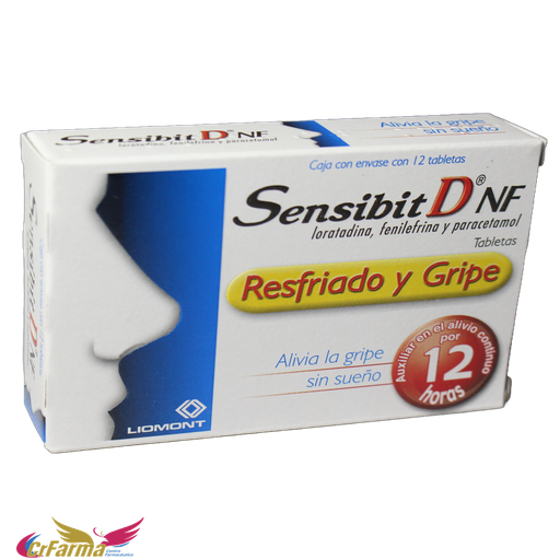 SENSIBIT-D C/12 TABLETAS
