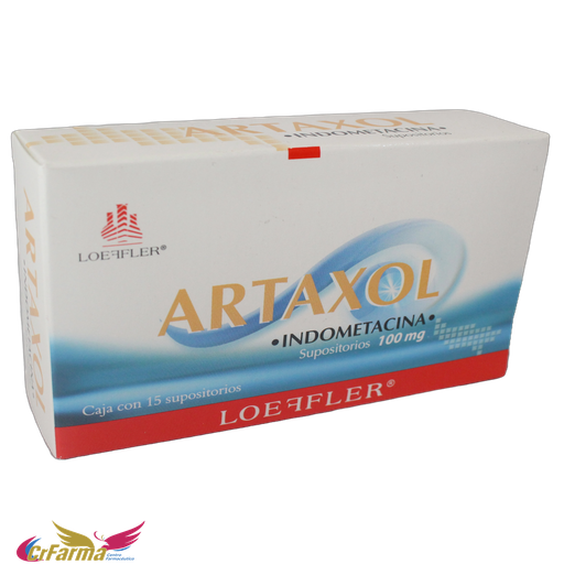 ARTAXOL C/15 SUPOSITORIOS