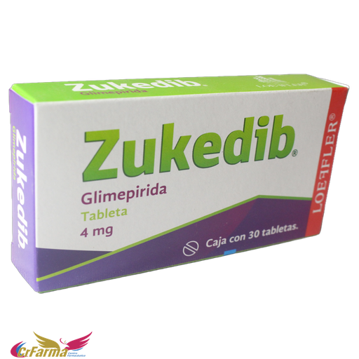 ZUKEDIB 4 MG C/30 TABLETAS