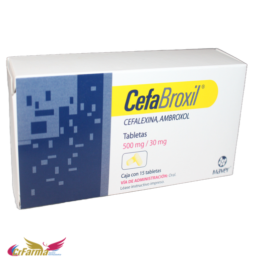 CEFABROXIL 500/30 MG C/15 CÁPSULAS