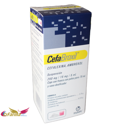 CEFABROXIL SUSPENSIÓN 250 MG/75 ML