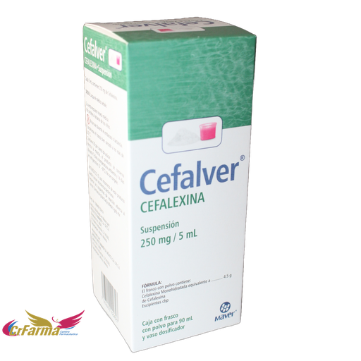 CEFALVER SUSPENSION 250 MG C/90 ML